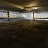 dirty indoor car park backround plate for hdri 3d rendering